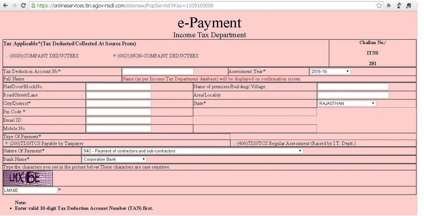 Акты тдс. TDS payable.